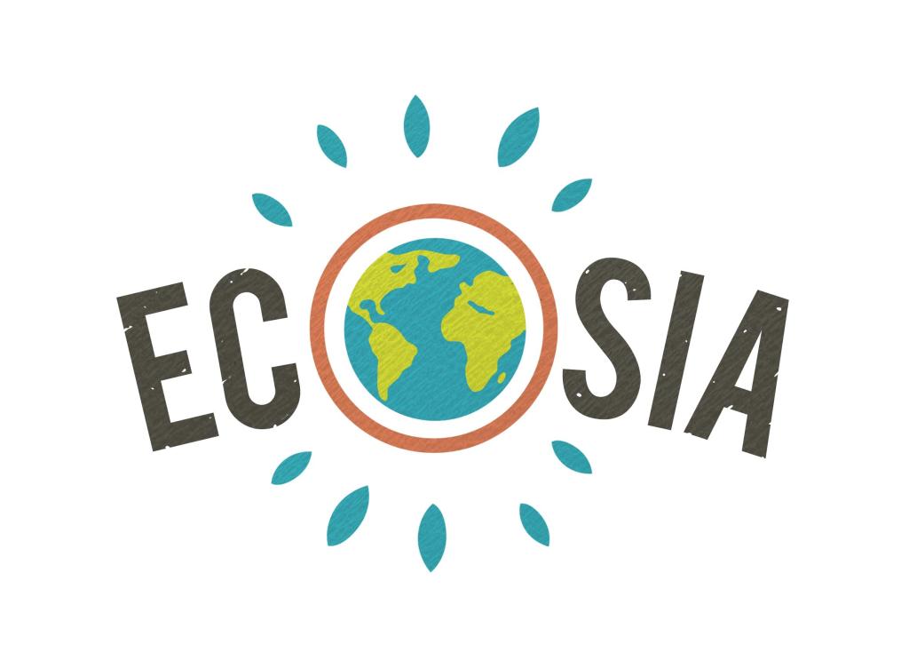Logo del motore di ricerca Ecosia
